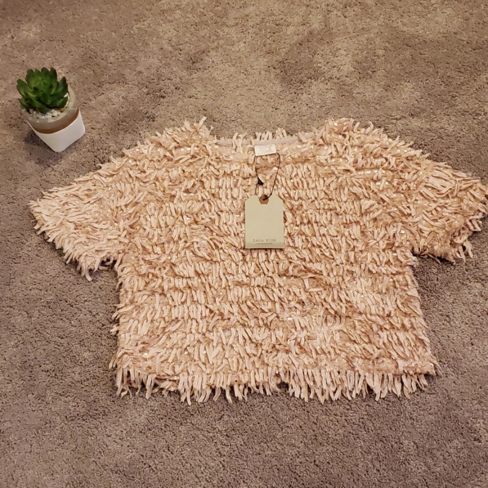 🌞 Zara Kids Collection (Girls)  Frilly Spring Top